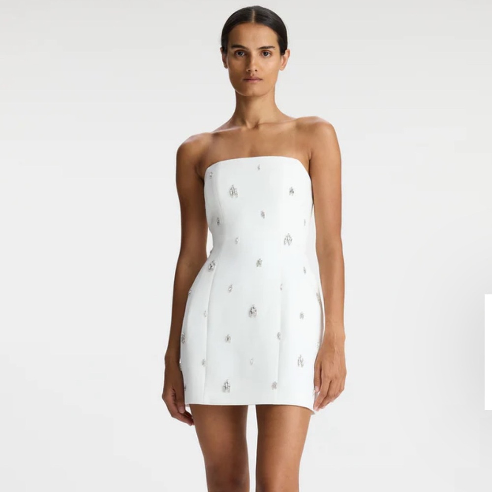 ALC WHITE MINI DRESS
